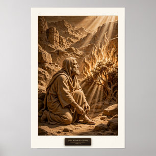 Poster LE BUISSON ARDENT - Exode 3:2 (Propre)