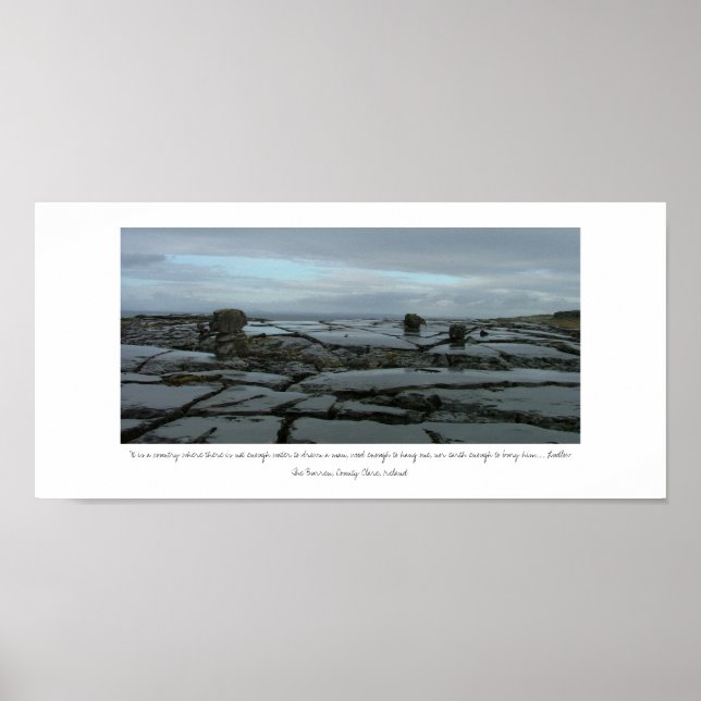 Poster Le Burren (Devant)