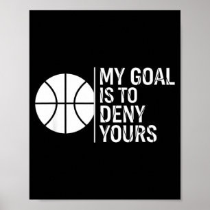 Poster Le But Du Hockey Est De Refuser Drôle De Dicton De