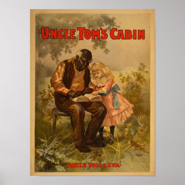 Poster Le Cabine de l'oncle Tom, Black Man & Girl Theatre (Devant)