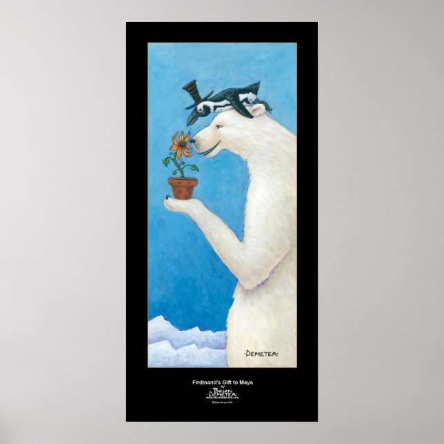 Poster Le cadeau de Firdinand à Maya (Devant)