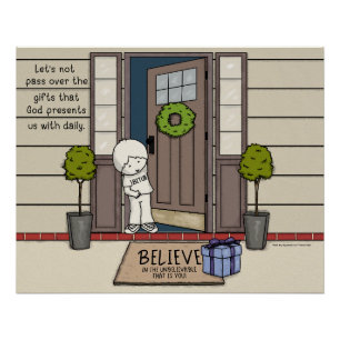 Poster Le cadeau quotidien de Dieu