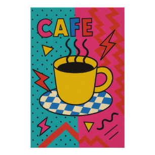 Poster Le café électrique