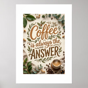 Poster le café est toujours la réponse