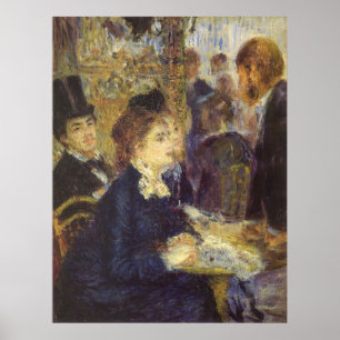 Poster Le Café par Pierre Renoir, Impressionnisme Vintage