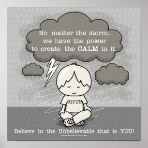 Poster Le calme dans la tempête