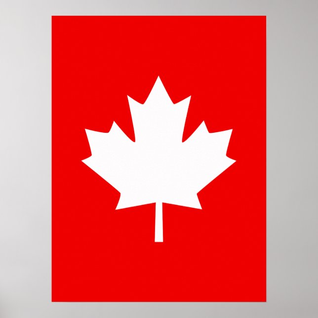 Poster Le Canada Établit 1867 150 Ans Style (Devant)