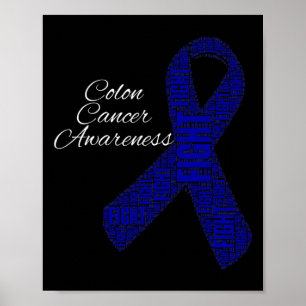 Poster Le cancer du côlon : les chemises du cancer du côl