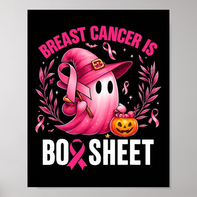Poster Le cancer du sein super est la tôle de sensibilisa (Devant)