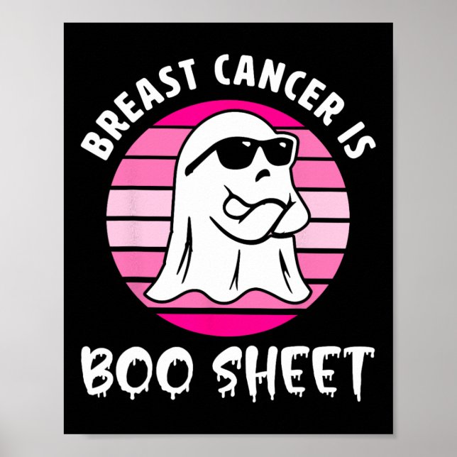 Poster Le cancer est une feuille de bas Halloween Cancer  (Devant)