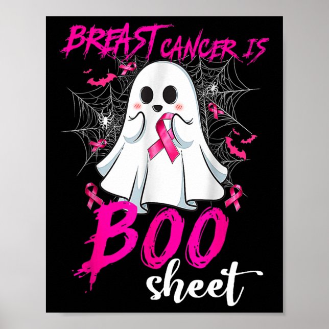 Poster Le cancer est une feuille de bas Halloween Cancer  (Devant)