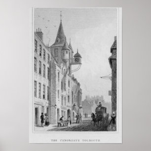 Poster Le Canongate Tolbooth, Édimbourg