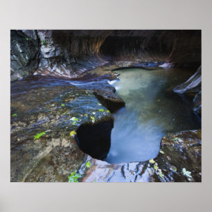 Poster Le canyon de fente de souterrain