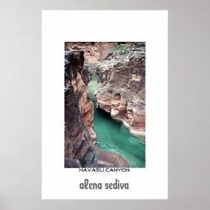 Poster Le canyon de Havasu