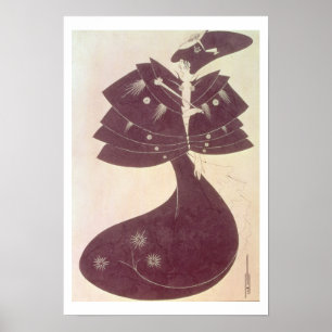 Poster Le Cap Noir, illustration pour l'édition anglaise