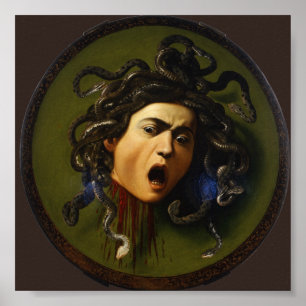 Poster Le Caravaggio Medusa