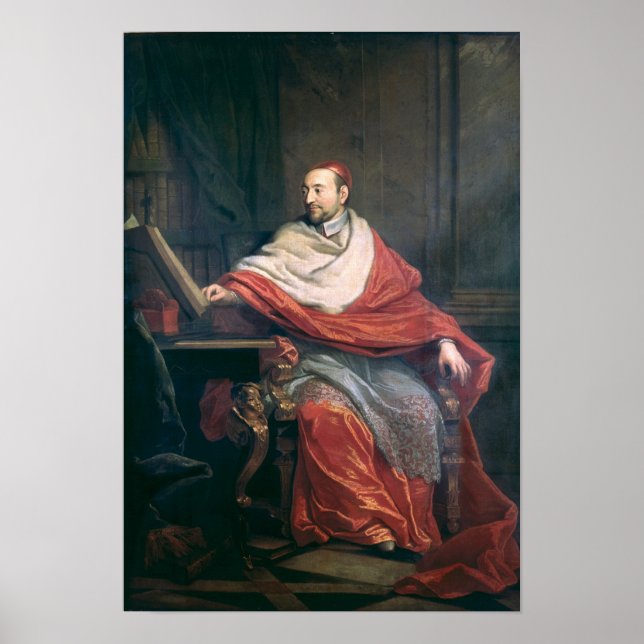 Poster Le cardinal Pierre de Berulle (Devant)