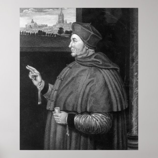 Poster Le cardinal Thomas Wolsey (Devant)