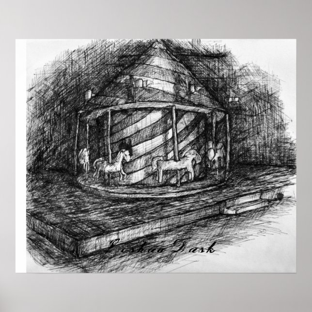 Poster le carrousel (Devant)