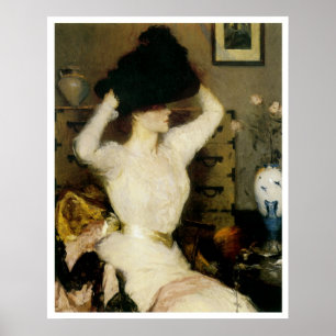 Poster Le Casquette noir