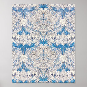 Poster Le célèbre motif Honeysuckle de William Morris