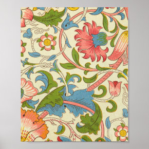 Poster Le célèbre motif Lodden de William Morris