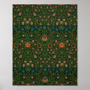 Poster Le célèbre motif Tulip de William Morris