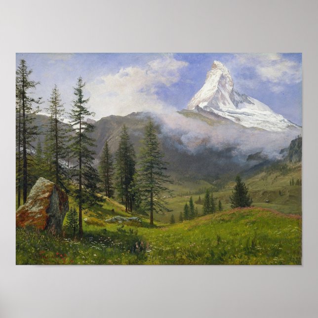 Poster Le Cervin (Devant)
