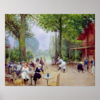 Le Chalet du Cycle dans le Bois de Boulogne