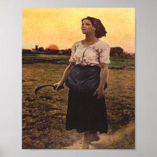 Poster Le Chant De L'Arche De Jules Breton