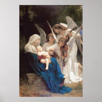 Le Chant des Anges (1881) de Bouguereau