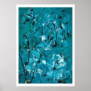Poster Le chaos vert