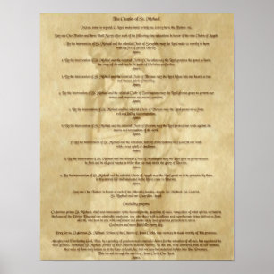 Poster Le Chaplet de Saint-Michel