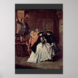 Poster Le Charlatan De Longhi Pietro (Meilleure Qualité)