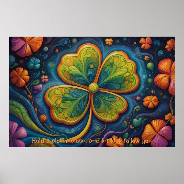 Poster Le charme de Clover : un voyage de chance (Devant)