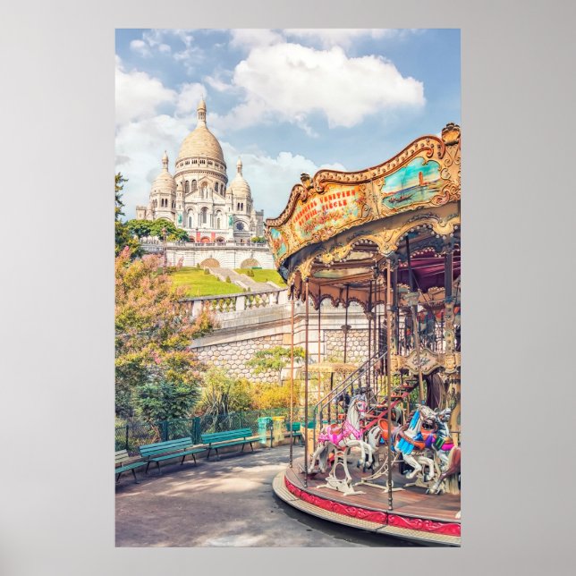Poster Le charme de Paris (Devant)