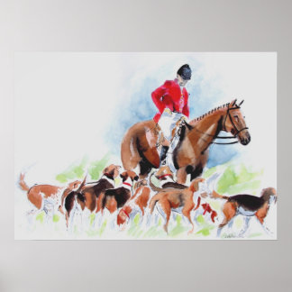 Poster Le chasseur