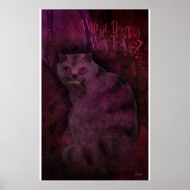 Poster Le chat (Devant)