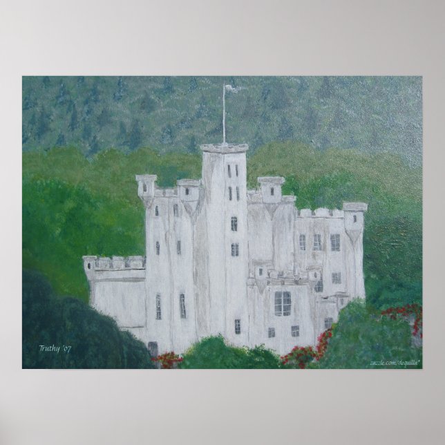 POSTER LE CHÂTEAU DE DUNVEGAN (Devant)