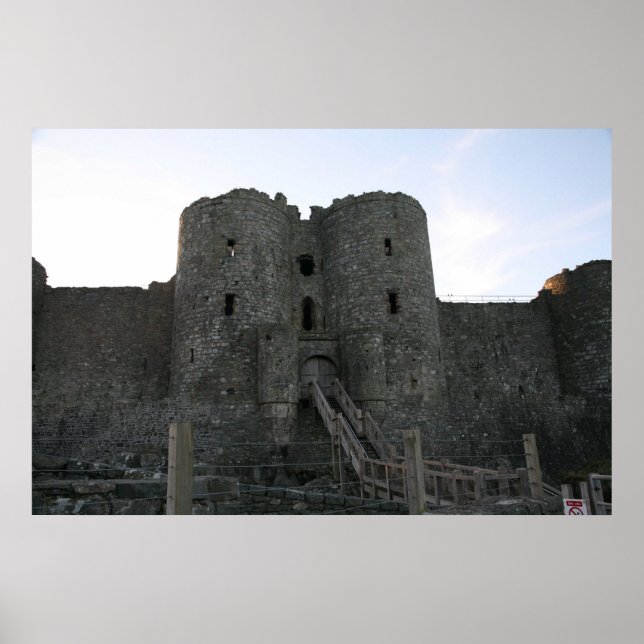 Poster Le château de Harlech (Devant)