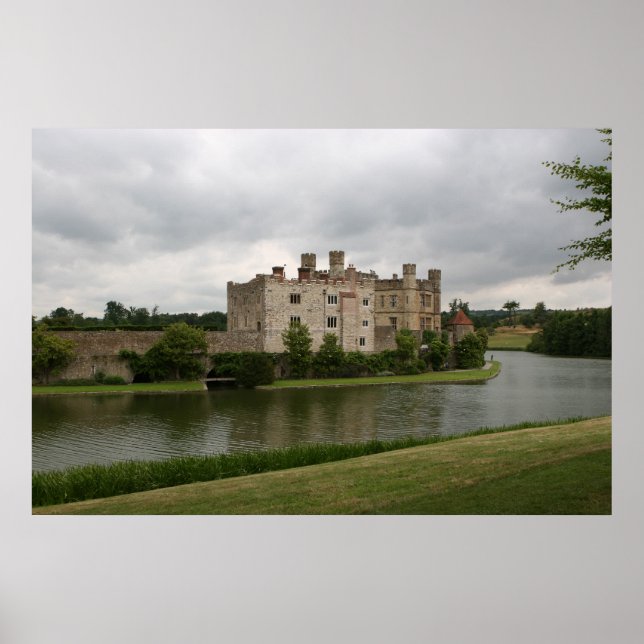 Poster Le château de Leeds en Angleterre (Devant)