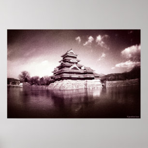 Poster Le château de Matsumoto, Japon