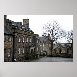 Poster Le château d'Édimbourg