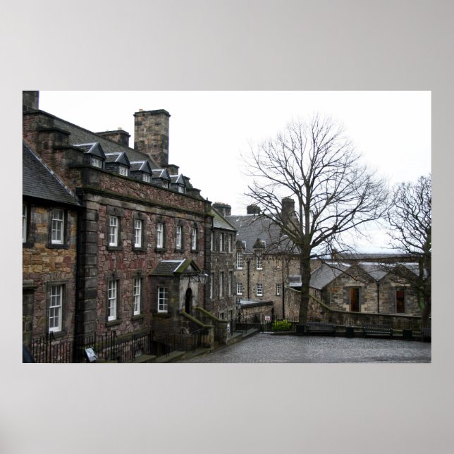 Poster Le château d'Édimbourg (Devant)