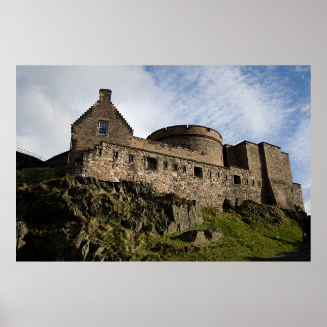 Poster Le château d'Édimbourg (Devant)