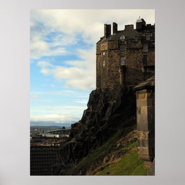 Poster Le château d'Édimbourg (Devant)