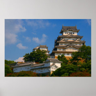 Poster le château himeji