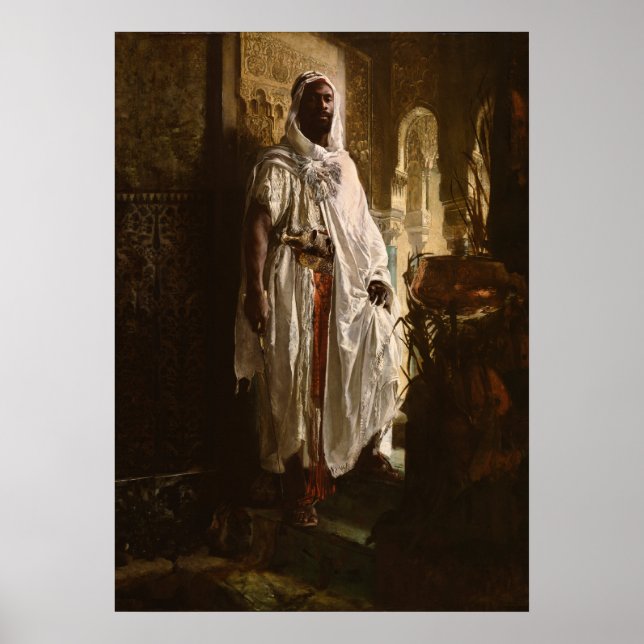 Poster Le chef maure de l'art africain (Devant)
