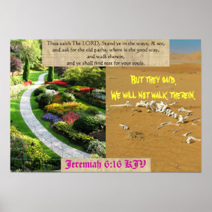 Poster Le Chemin.