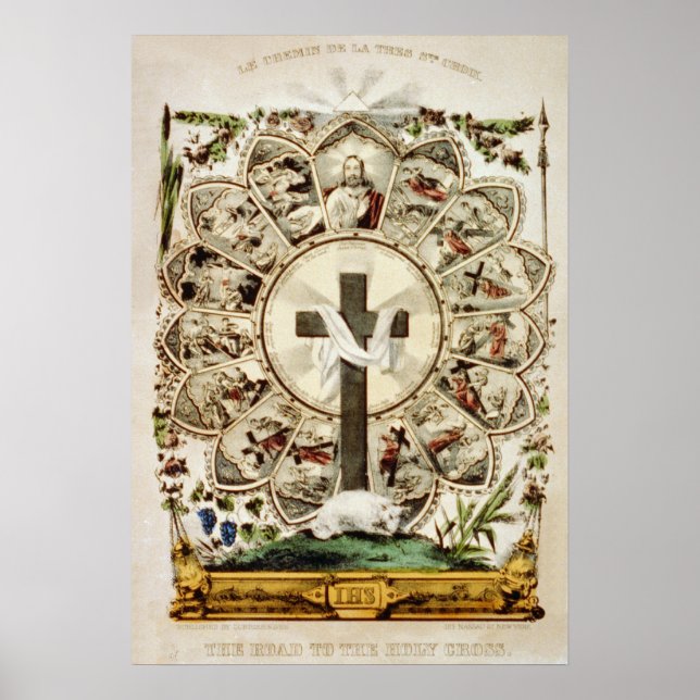 Poster Le chemin de la Sainte Croix (Devant)